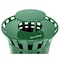 Alpine Industries 38 gal Round Outdoor Can, Green, Galvanized Steel, 27 in ALP479-38-1-GRN - alternate 3
